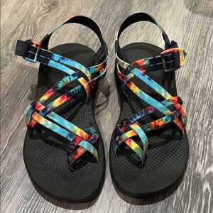 Chaco Multicolor Strappy Sandals in Perfect Condition Size Womens 10